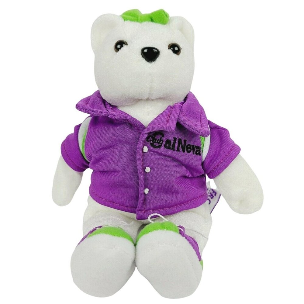 Vintage Frontier Beanie Bears Bowler 2003 9 inch Beanbag Plush Stuffed Animal